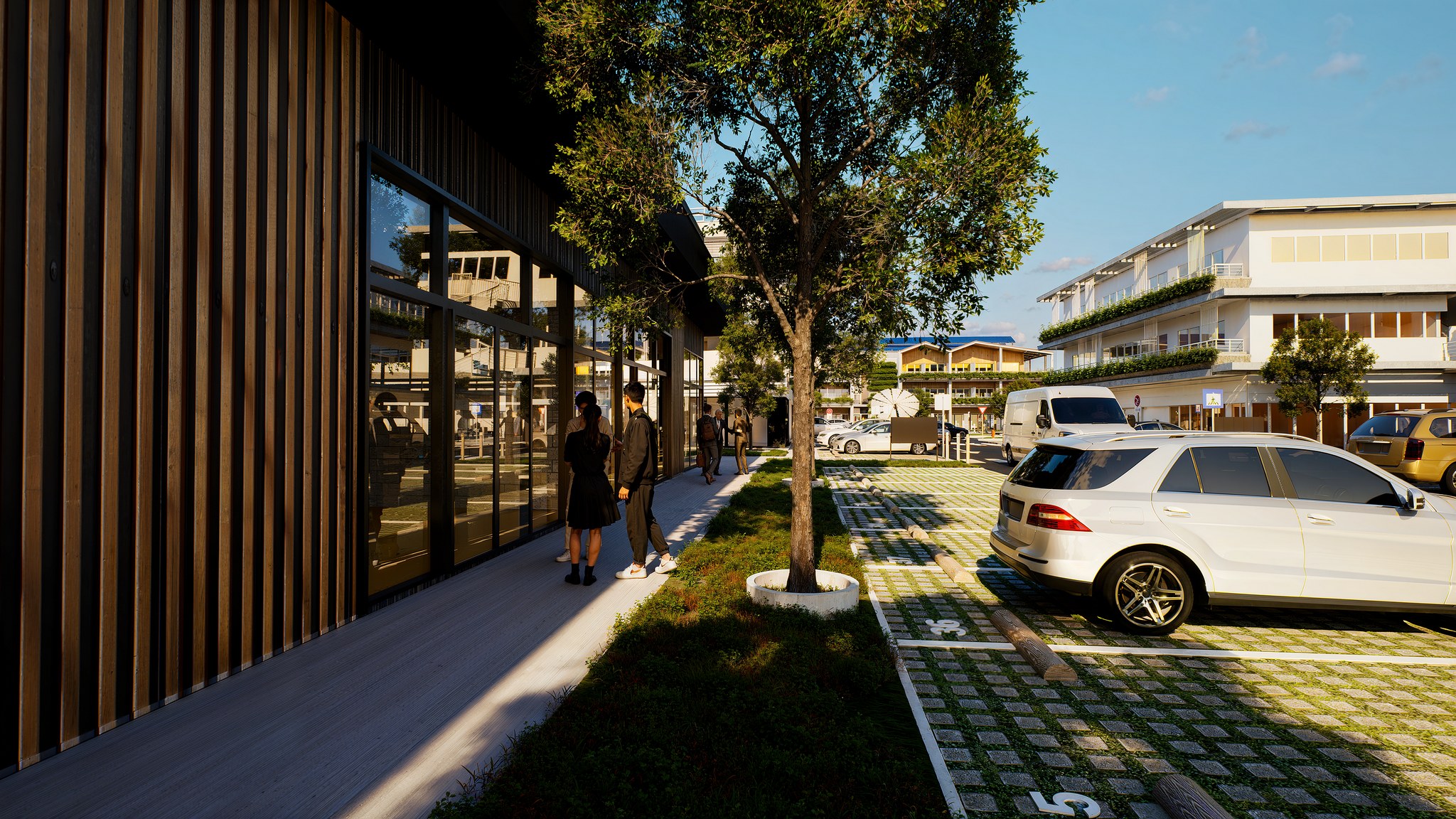 Allée intérieure Eiffel Park